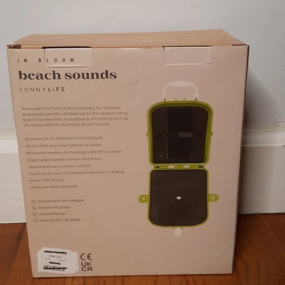 SUNNYLIFE OLIVE BEACH SOUNDS SPEAKER - Picture 4 of 4
